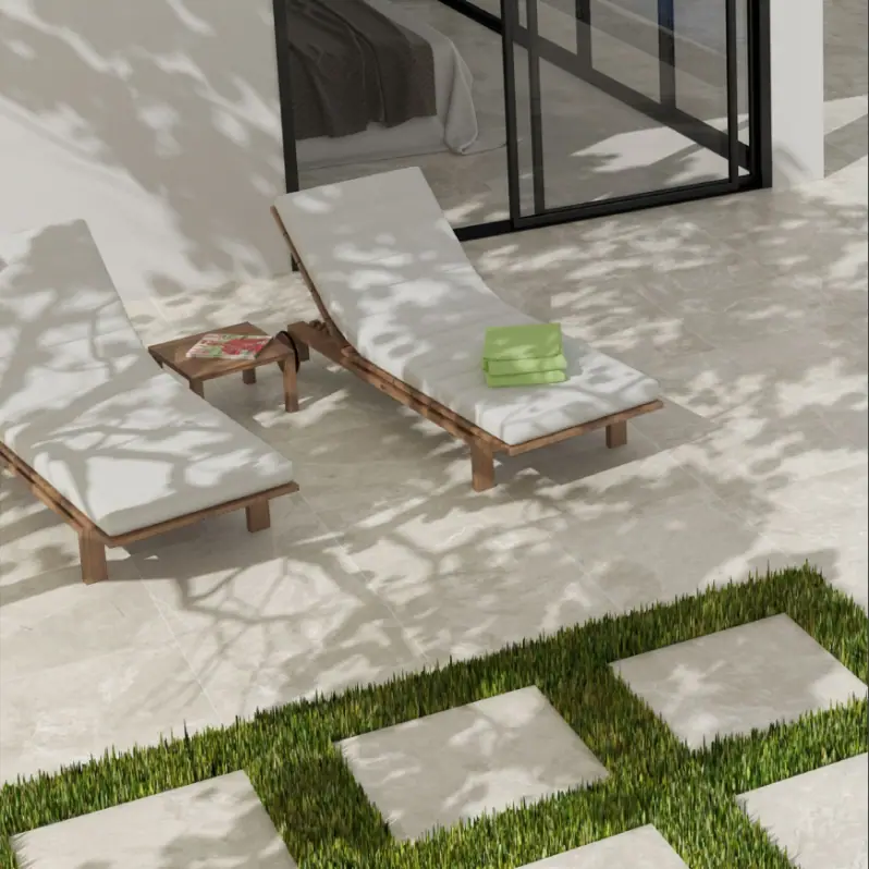 Beige terrastegel