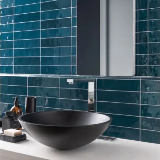 Gazzini Color art Blue tegel
