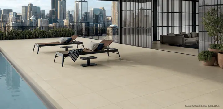 Polis Attico Hall 60x60x2 terrastegel