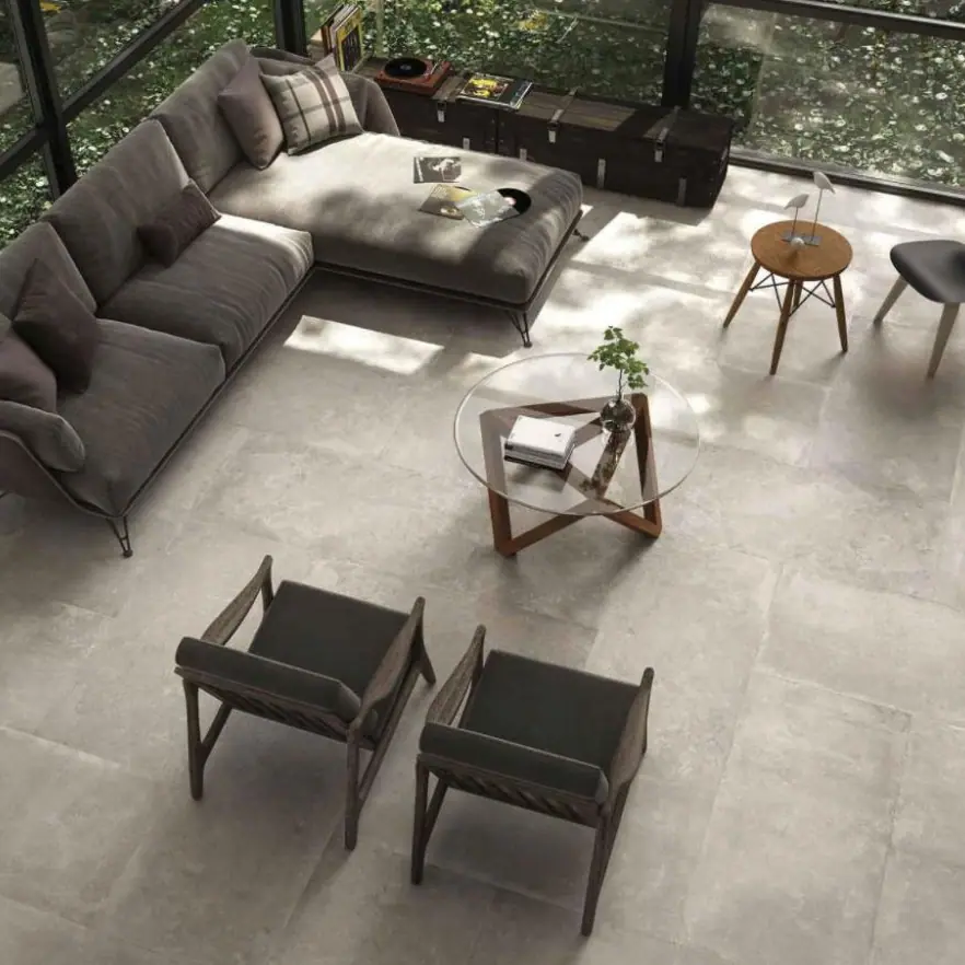 Polis tegel Chateau Gris in 60x120
