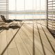 Terras tegel in parket look