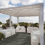 Donkere buiten tegel